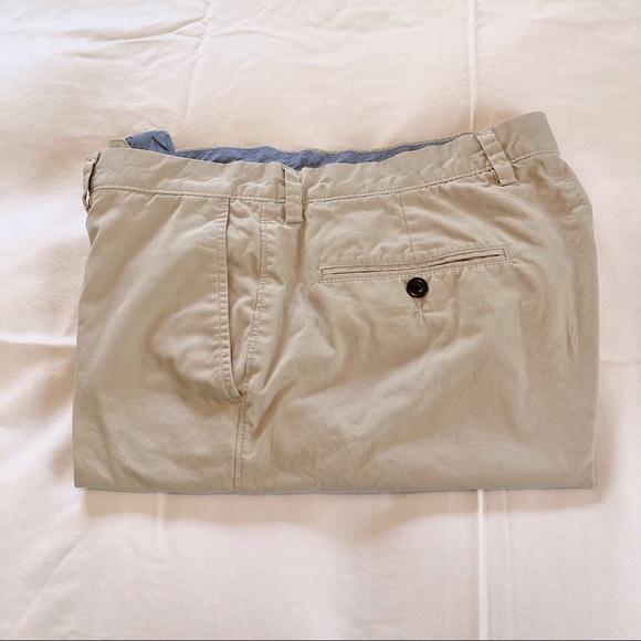 J Crew Club Chino/Khakis Flat Front Shorts Size 33 - Picture 3 of 10